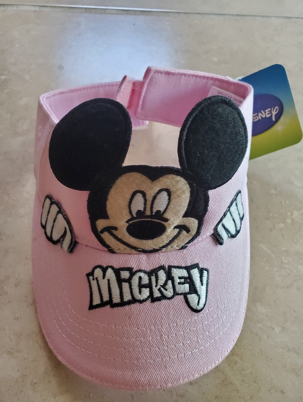 Disney Mickey Mouse Pink  Women's Visor Hat